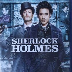 Sherlock Holmes Blu-ray + Sherlock Holmes Game of Shadows DVD  Bundle