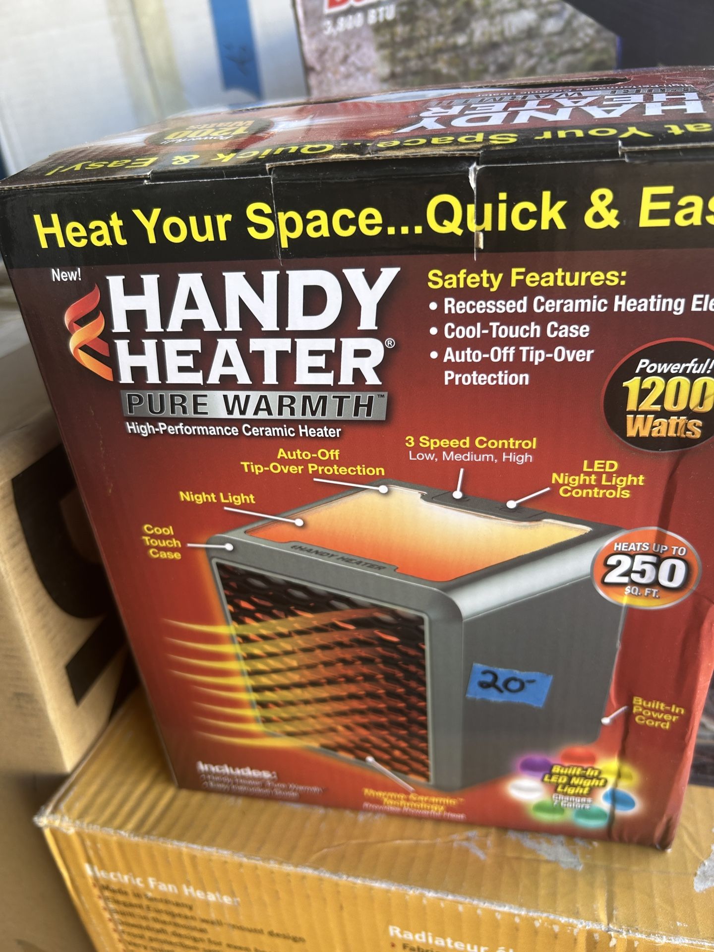 Handy Heater Ceramic Space Heater
