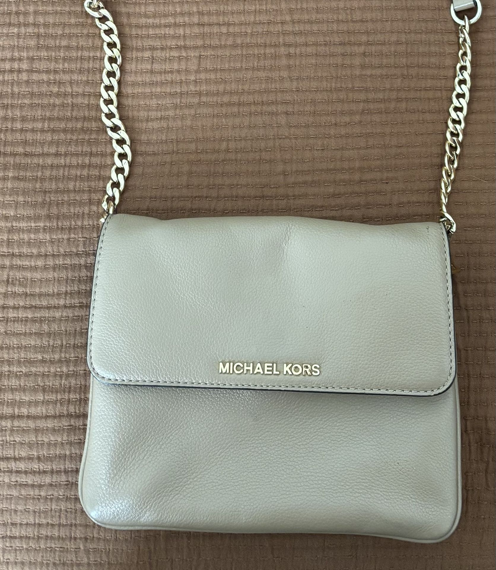 Authentic Light Brown Michael Kors Purse