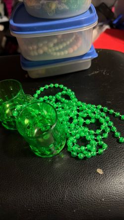 Two hot shot cup necklace