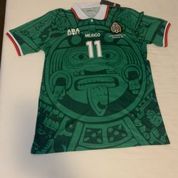 Mexico Retro World Cup Soccer Jersey 
