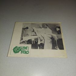 EXTREMELY RARE VINTAGE 1959 THE HEAD 14" X 11" LOBBY CARD 