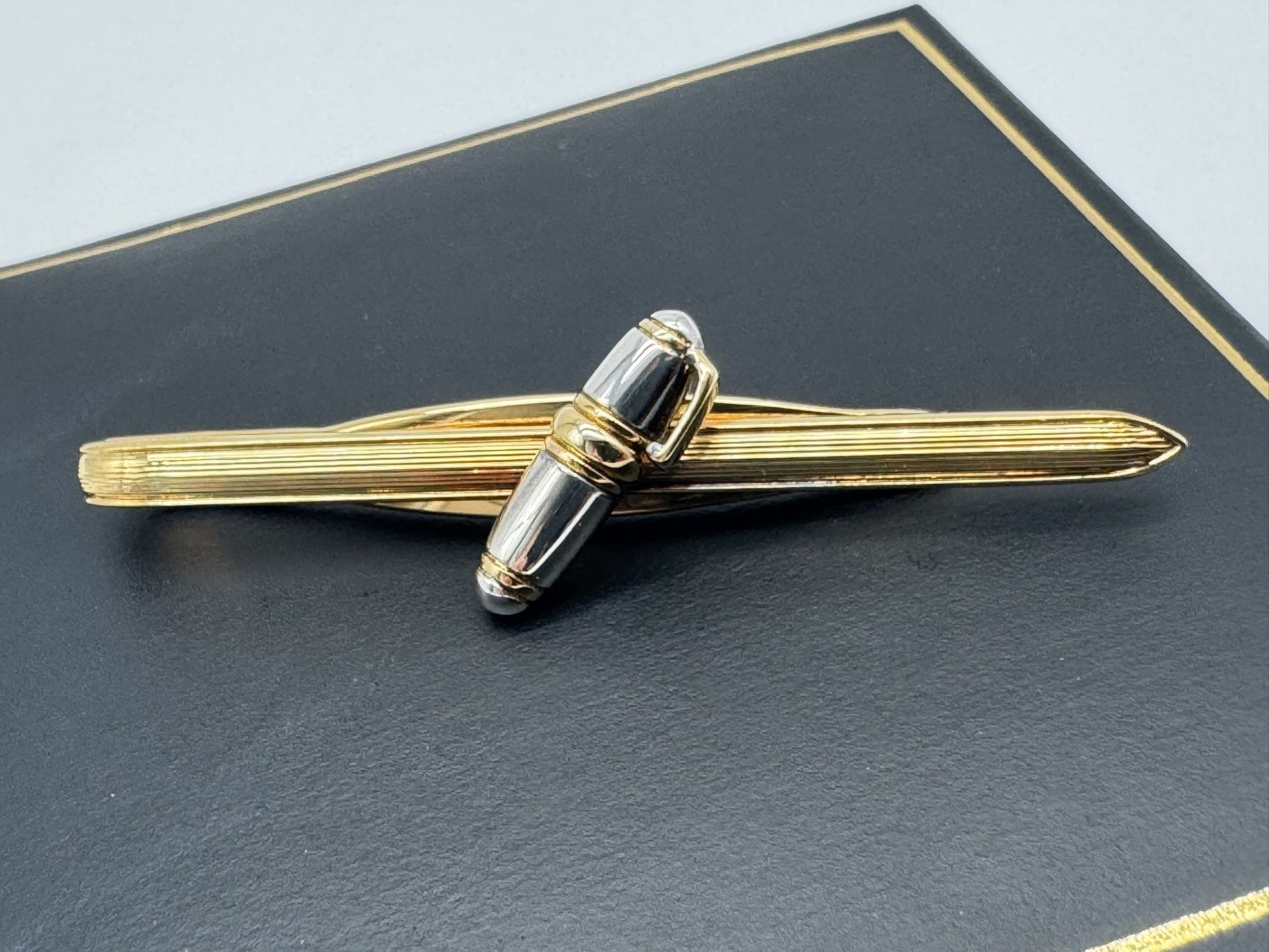 MONTBLANC MEISTERSTUCK FOUNTAIN PEN TIE BAR / CLIP / PIN NEW 100% GENUINE ~$550