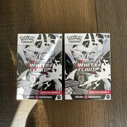 Pokemon TCG White Flare Booster Bundle New Sealed