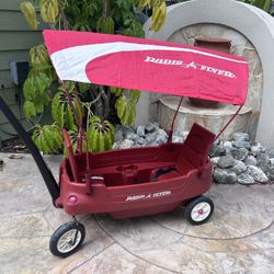 radio flyer wagon with canopy