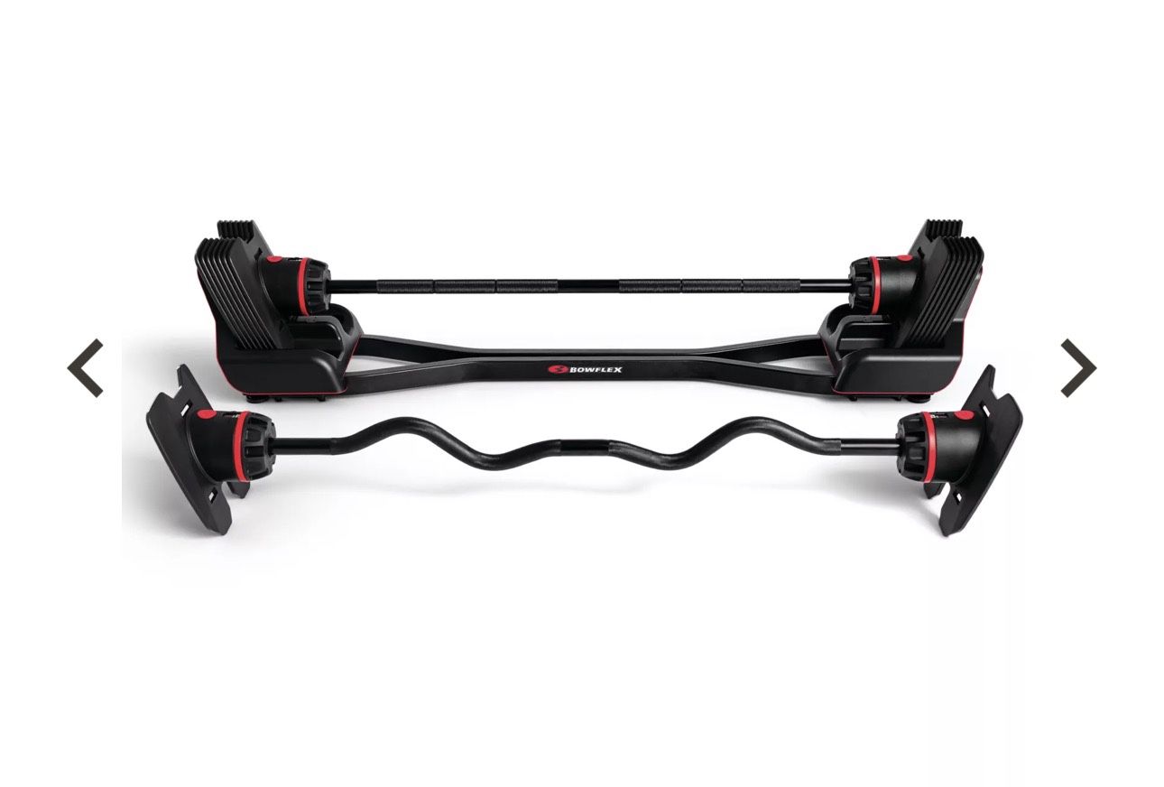 BowFlex SelectTech 2080 Barbell w/ Curl Bar
