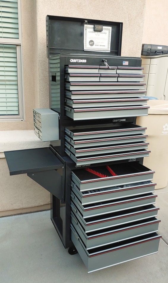 1986 Sears Craftsman Special-Limited edition 20 drawers Rolling tool box