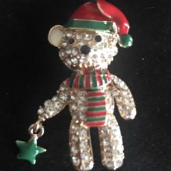 Teddy Bear Brooch