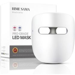 Hime Sama Miracle Max RB-030 LED Infrared Red & Blue Light Mask for Wrinkles NEW