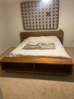 Crate and Barrel platform bed