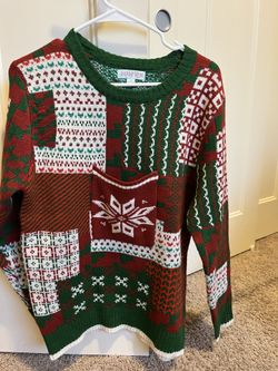 Xmas Ugly Sweater. Size s. Wool