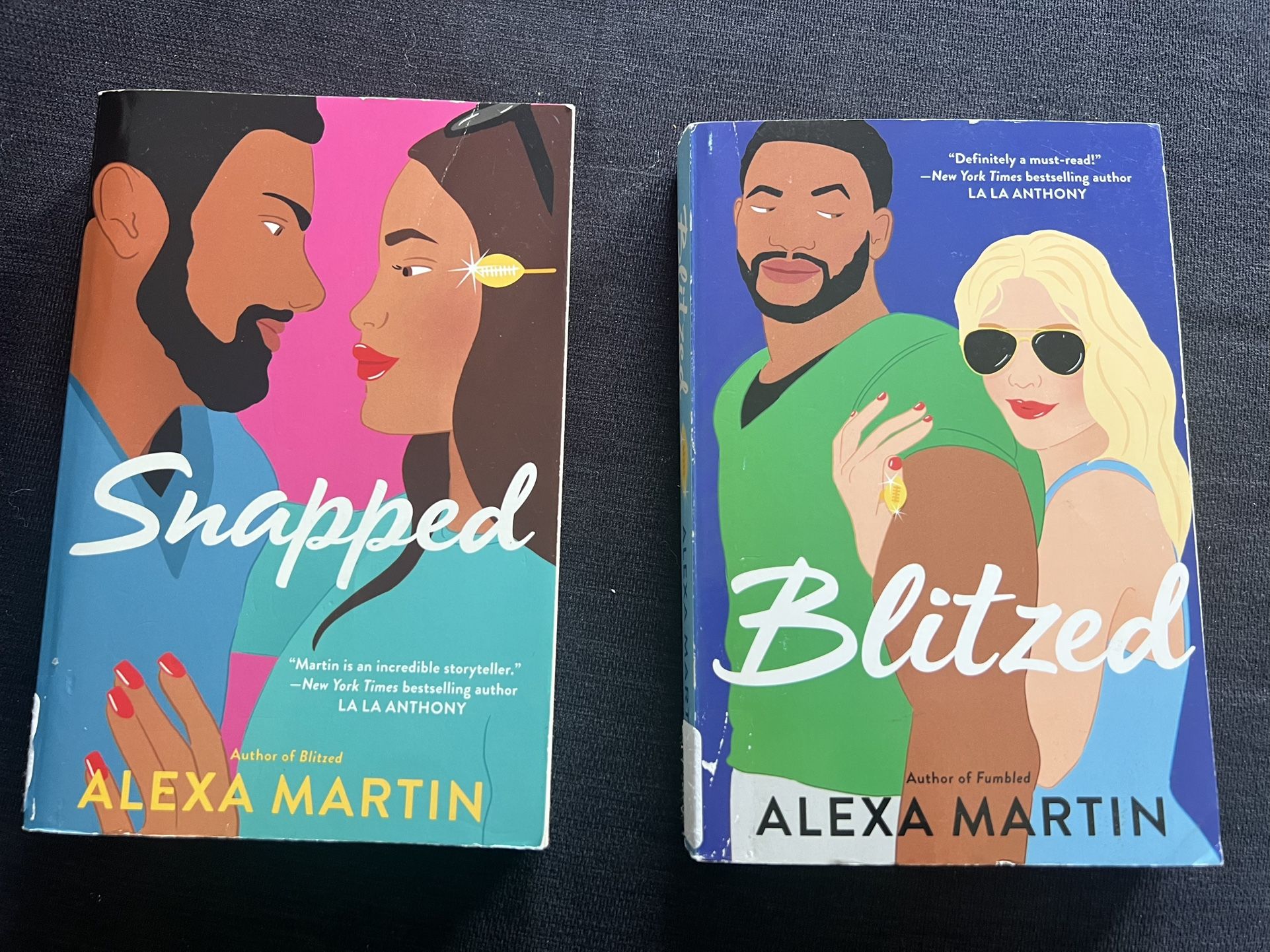 Snapped And Blitzed By Alexa Martin books $10 For Both