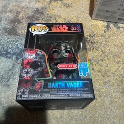 2022 Funko Pop Star Wars Darth Vader Galactic Empire ART SERIES 535