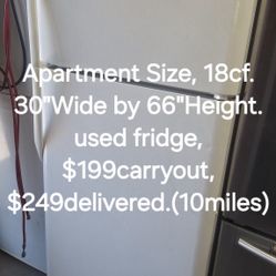 USED FRIDGE,WORKING REFRIGERATOR (DELIVERED)