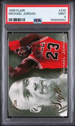 Jordan GOAT 2 face rare card PSA 9 grade