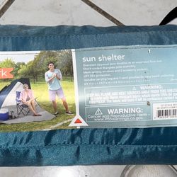 Embark Beach Shelter Tent Blue/White
