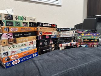 VHS Tapes For Sale $5 Each