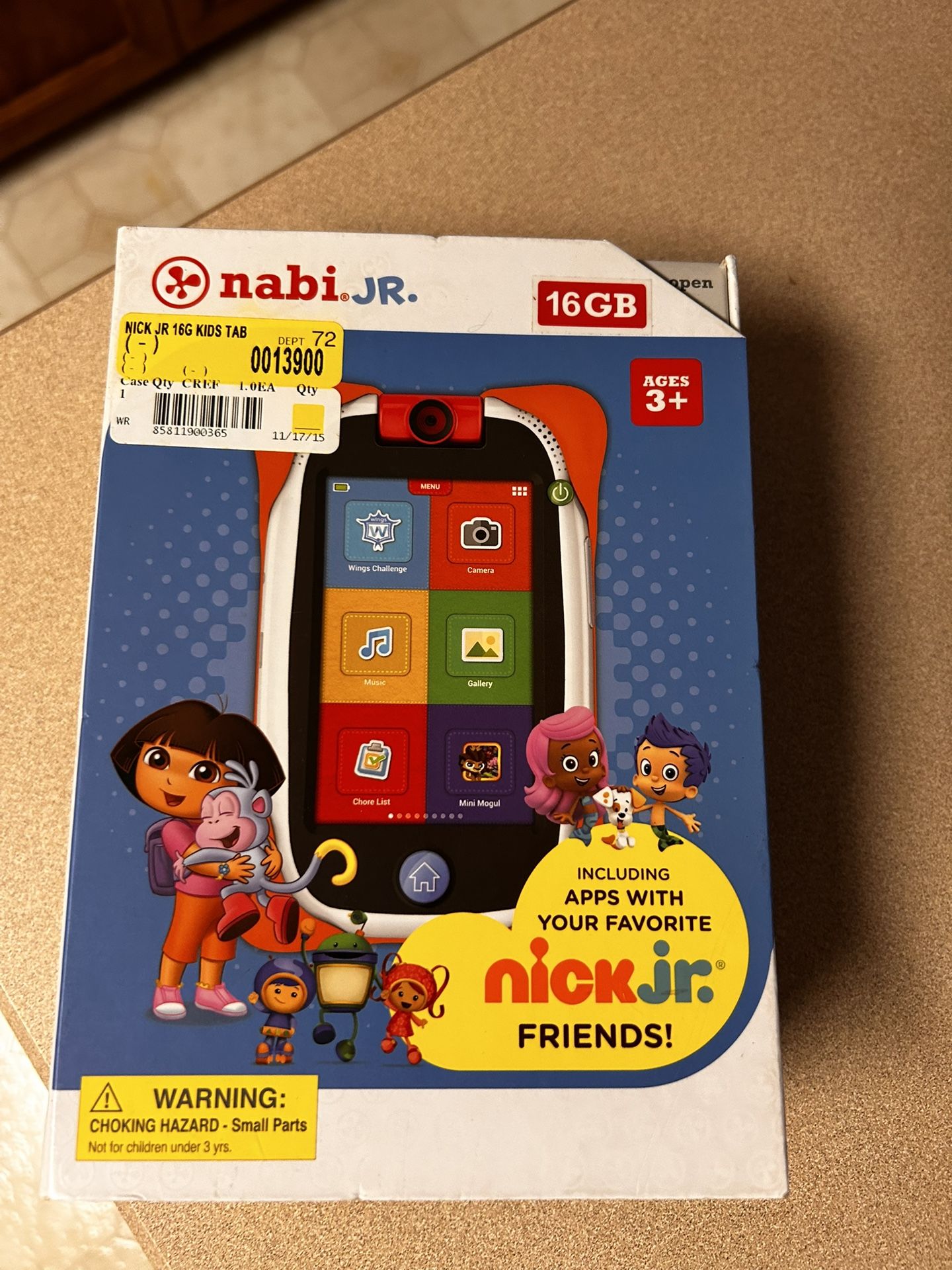 Nabi Jr. Nick Jr Tablet Brand New