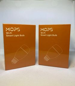 Lot Of 2 Lianluo Mops Wi-Fi Smart Light Bulb SH-W01