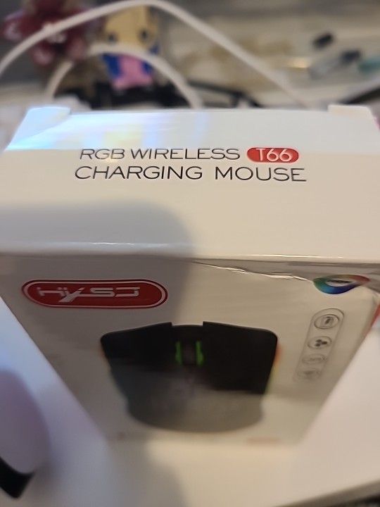 RGB WIRELESS T66 CHARGING MOUSE