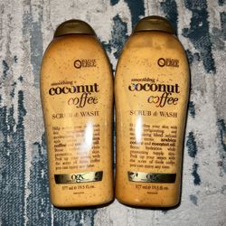 OGX Coconut Coffee Scrub & Wash