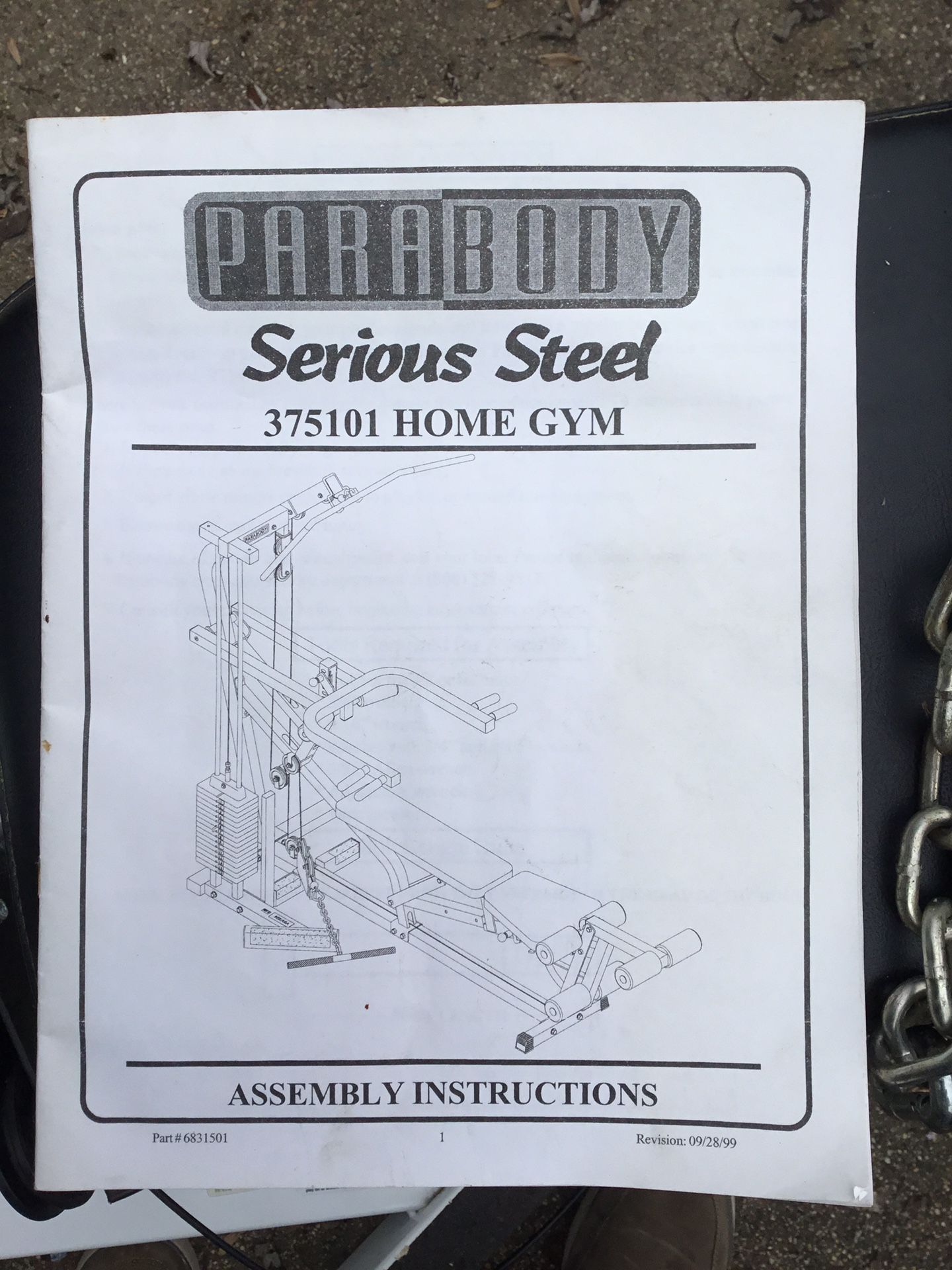 Parabody Serious Steel Home Gym (Make me an offer)