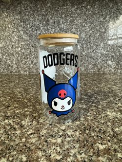 kuromi & hello kitty x dodgers cup