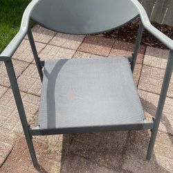 Grey Outdoor Chair!