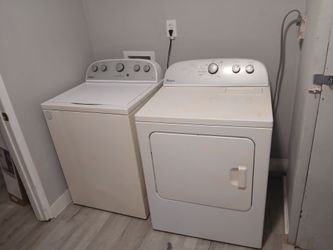 Whirlpool washer and dryer