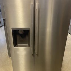LG  LS27T3230S 36 Inch Freestanding Side-by-Side Smart Refrigerator with 27 cu.ft. Total Capacity MSRP $1249   Our price $699 National Appliance Liqui