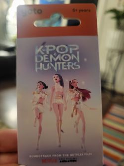 Yoto cards Kpop Demon Hunters