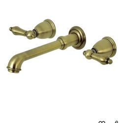Antique Brass Tub Filler
