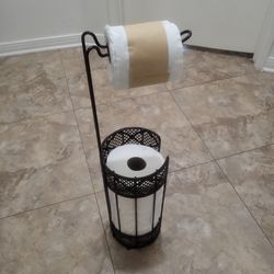 Toilet Paper Organizer -Holder