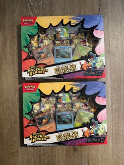 Pokemon Ascended Heroes Deluxe Pin Collection x2