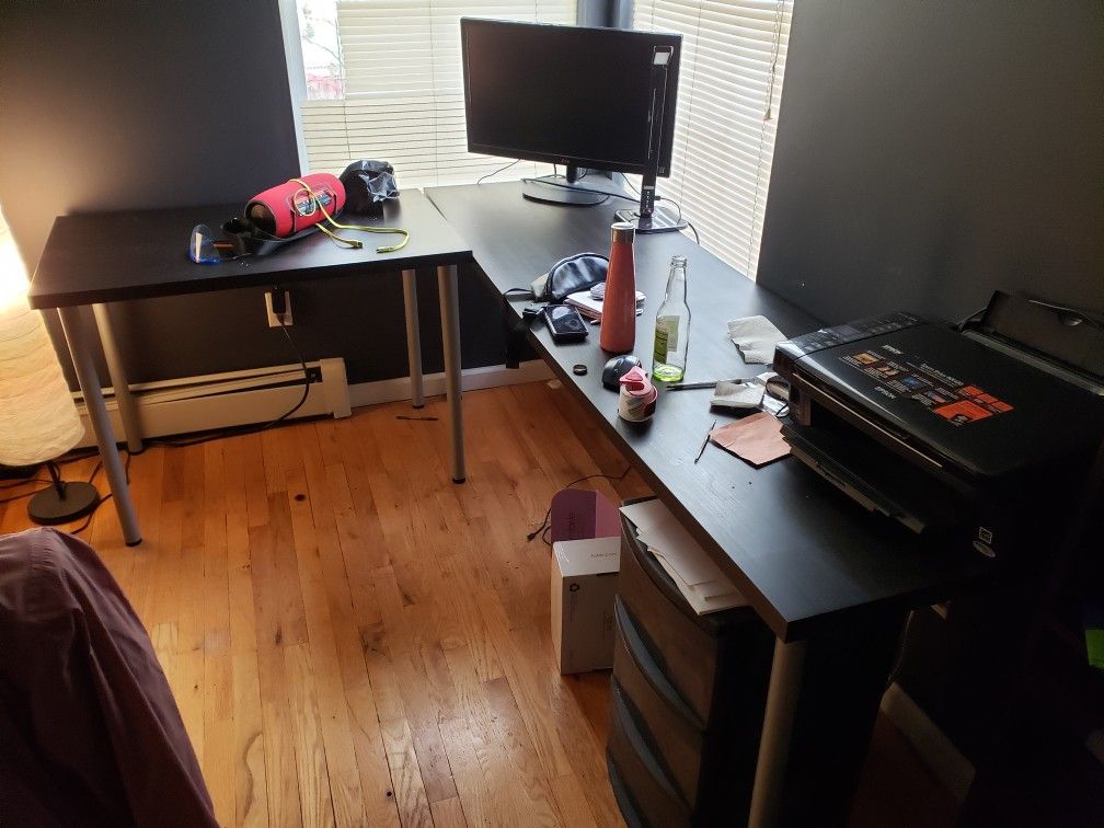 IKEA L-shaped Desk
