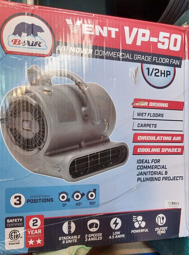 B-Air VP-50 Air Mover/Blower Fan