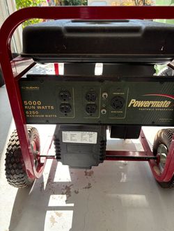 Powermate Portable generator