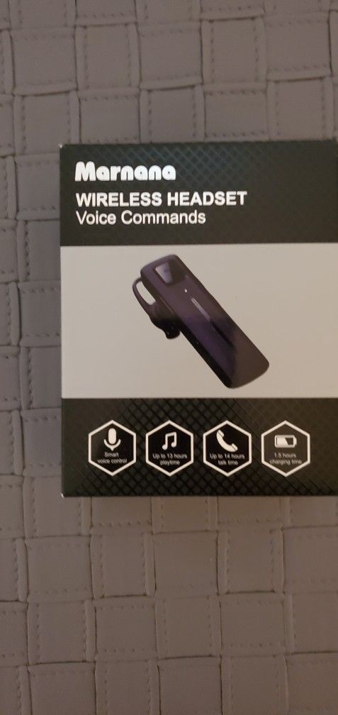 Wireless Headset Voice Command 