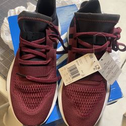 2  Pairs Of Mens Shoes One Is Adidas The Other Is A Pair Of Black Vans Both Are Size 9 Men’s 