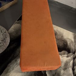 Orange Seating Bench