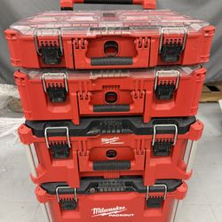 Milwaukee Packout 4 Tool Boxes