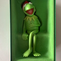 Kermit the Frog Christmas stocking hanger