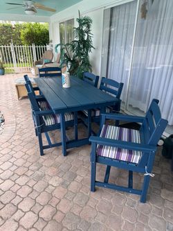 Patio dining set like new