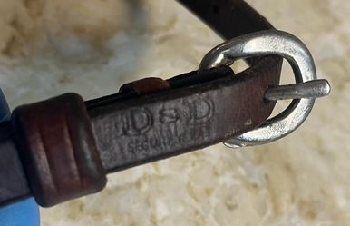D&D Texas Outfitters Seguin Texas 40” Brown Leather Handcrafted Belt!