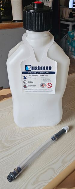 Bushman 5.5 Gallon Water/Utility Storage Tank – $20 (Brand New)