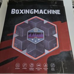 Music Boxing Machine for Adults and Kids,Wall-Mounted with Boxing Gloves