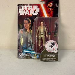 STAR WARS 3.75”. Rey Action Figure. 