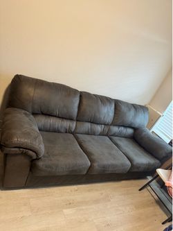 Ashley Couch with Queen Bed