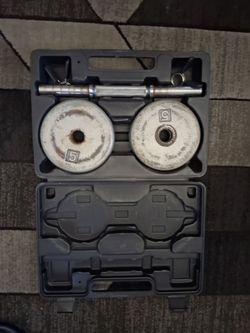 Dumbbell 20 lbs with storage case