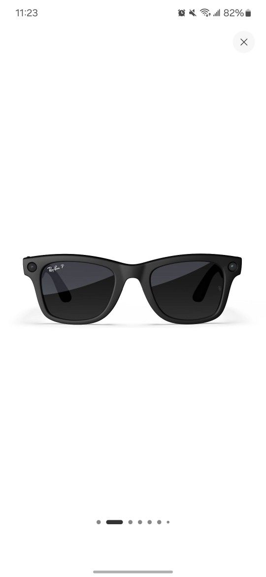Ray bans wayfarer meta glasses